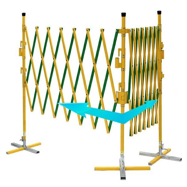 アルマックス オレゲート OG1133 折れるゲート 1.1×3.0×3.0m 個人宅配送不可 代引き決済不可 門扉 アコーディオン 伸縮フェンス 伸縮ゲート 仮囲い ゲート