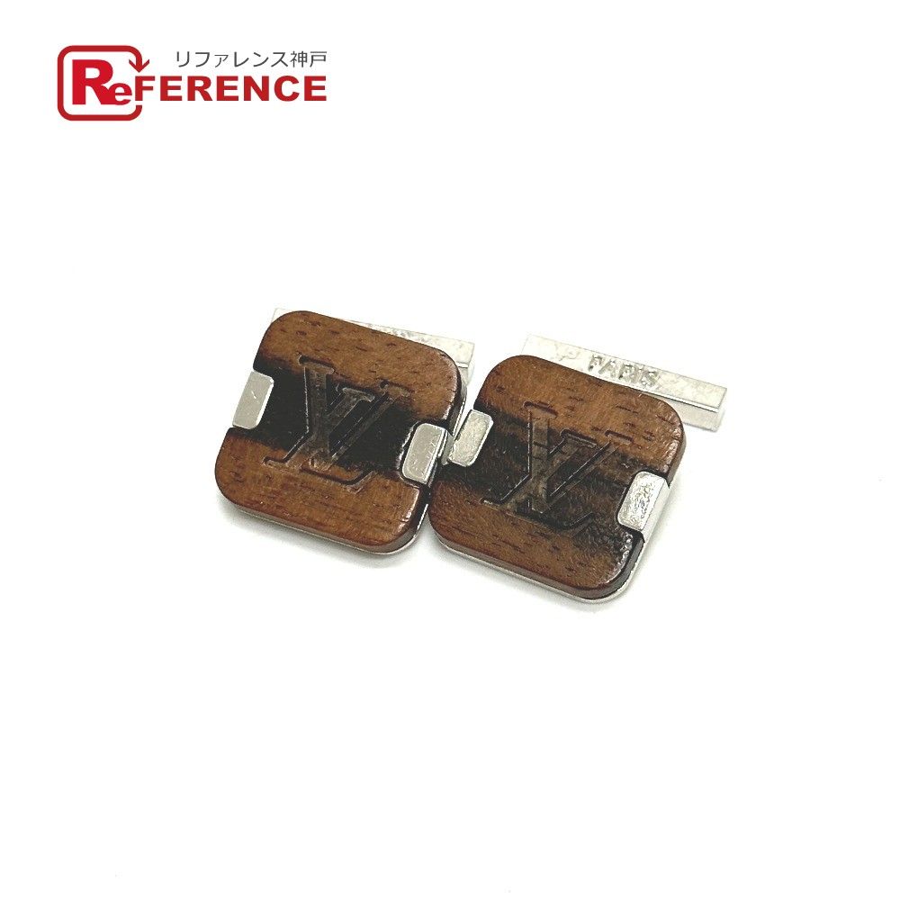 ルイ ヴィトン LOUIS VUITTON LVロゴ カフス. ルイヴィトン LOUIS VUITTON LVロゴ アクセサリー カフス ウッド ブラウン