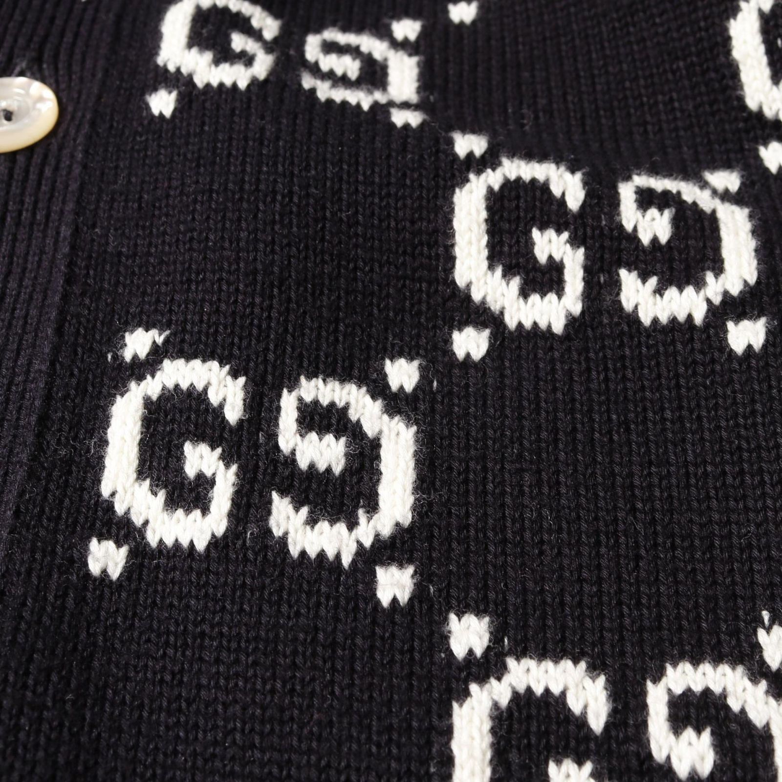 GUCCI グッチ GGジャカード ボーダー カーディガン - メルカリ