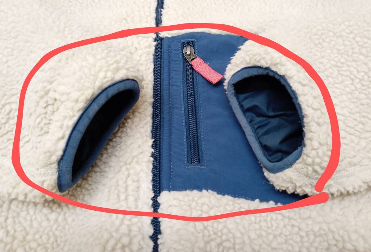 Patagonia|パタゴニア|フリースアウター|キッズ|アイボリー|XXLサイズ