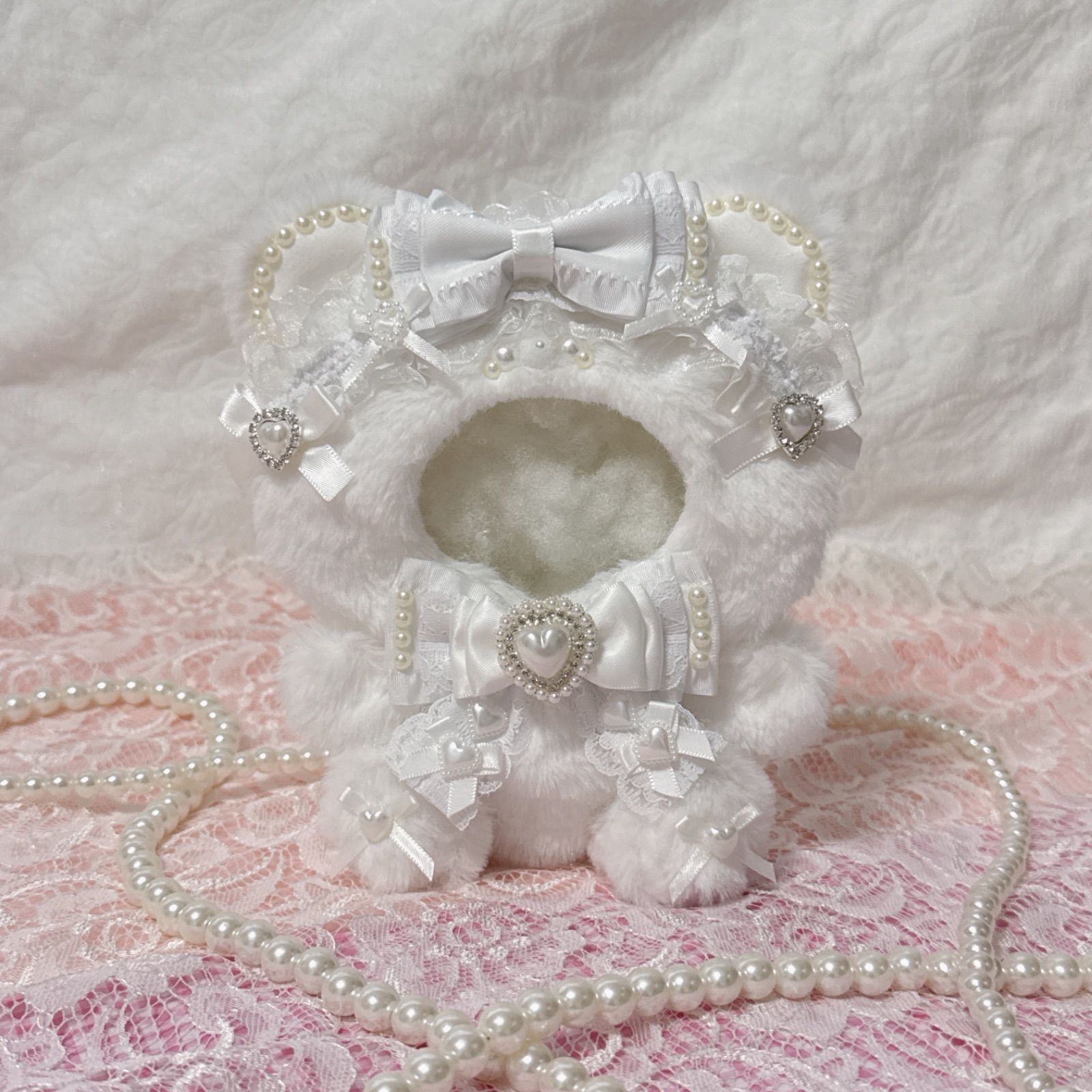 20cm完売レア限定うさぎアリスメイド風着せ替えぬいぐるみ服セット