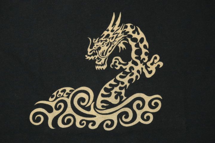 フクワウチ FUKU WA UCHI Tシャツ ヴィンテージ和柄Tシャツ 龍Tシャツ 