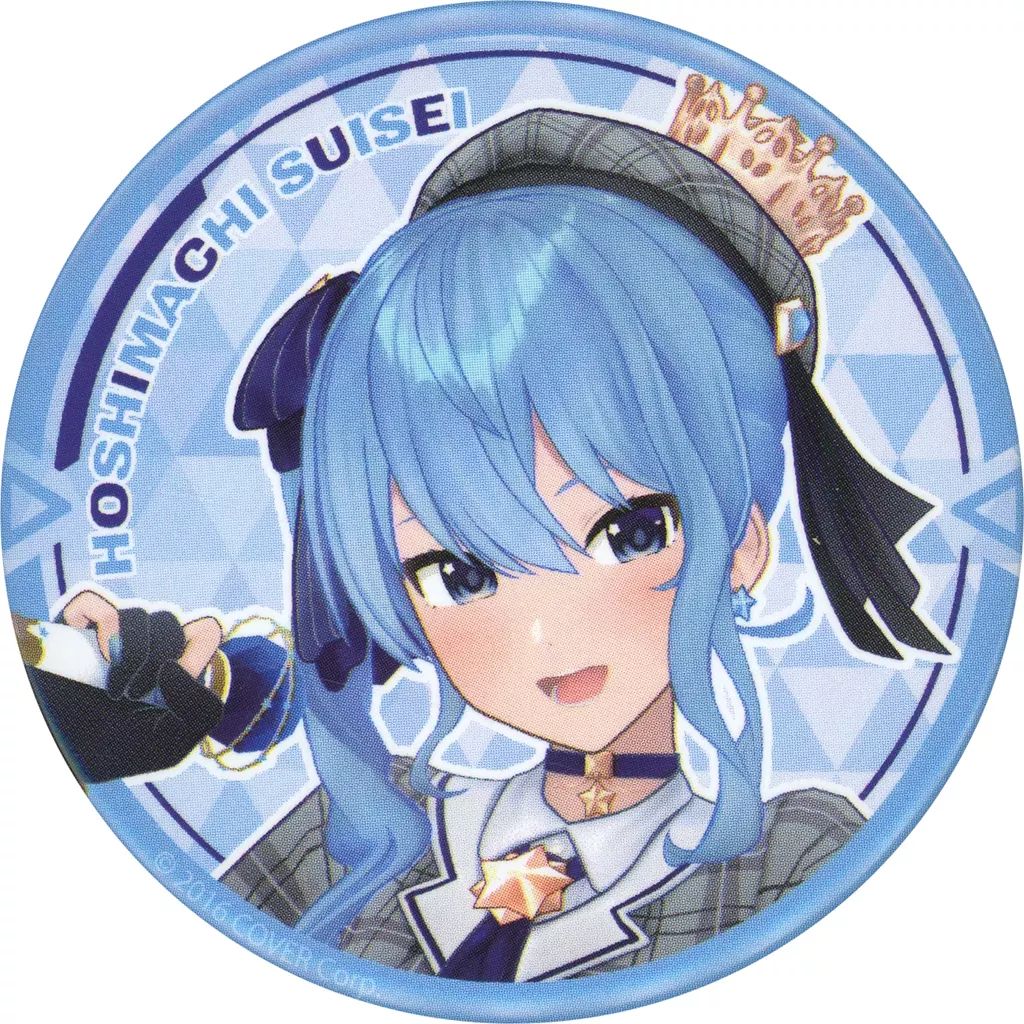 中古】バッジ・ピンズ 星街すいせい 「バーチャルYouTuber ホロライブ