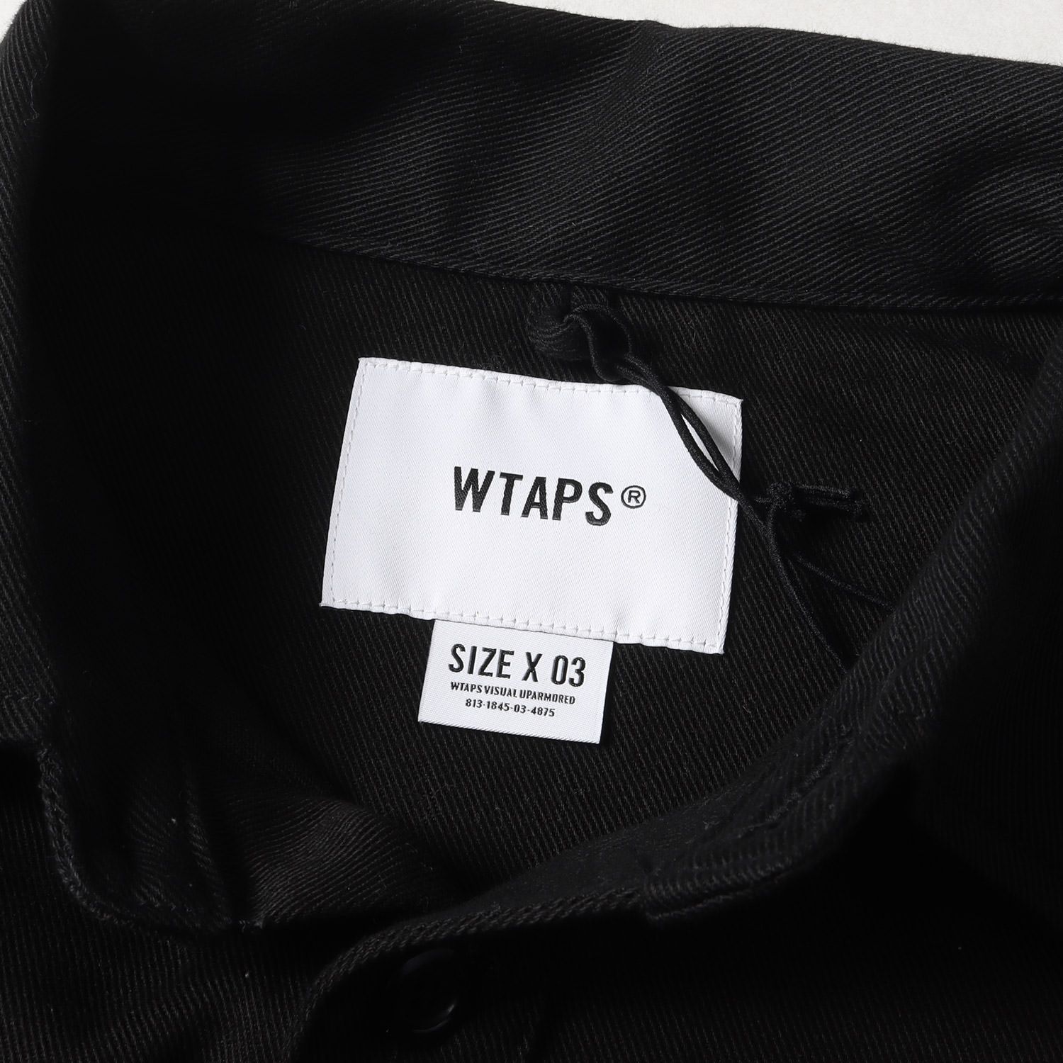 美品 WTAPS ダブルタップス シャツ サイズ:L 22AW ヘビーツイル 