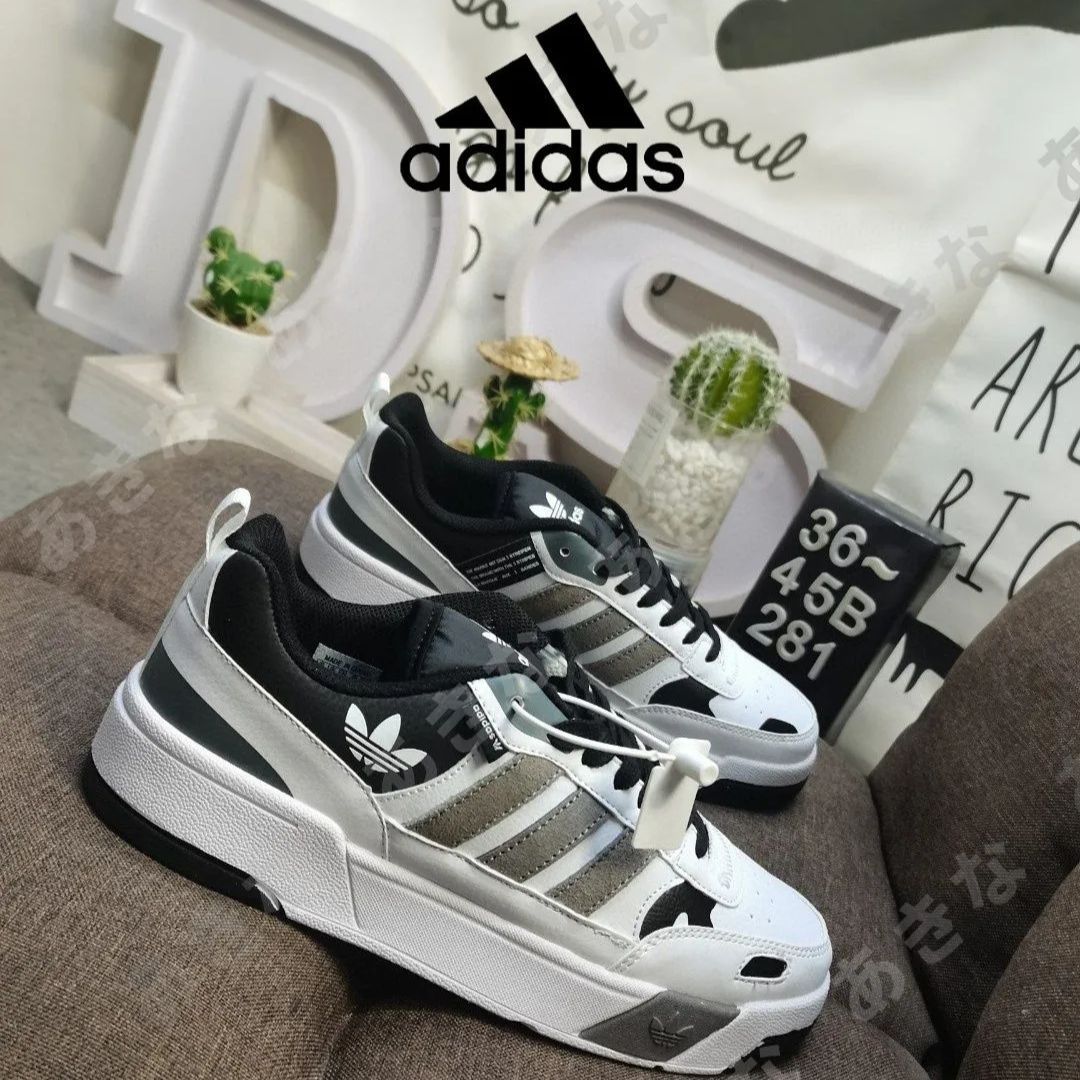 アディダスAdidas Originals Post UP 男女兼用カジュアルシューズ  白黒 【並行輸入品】 DS-281D