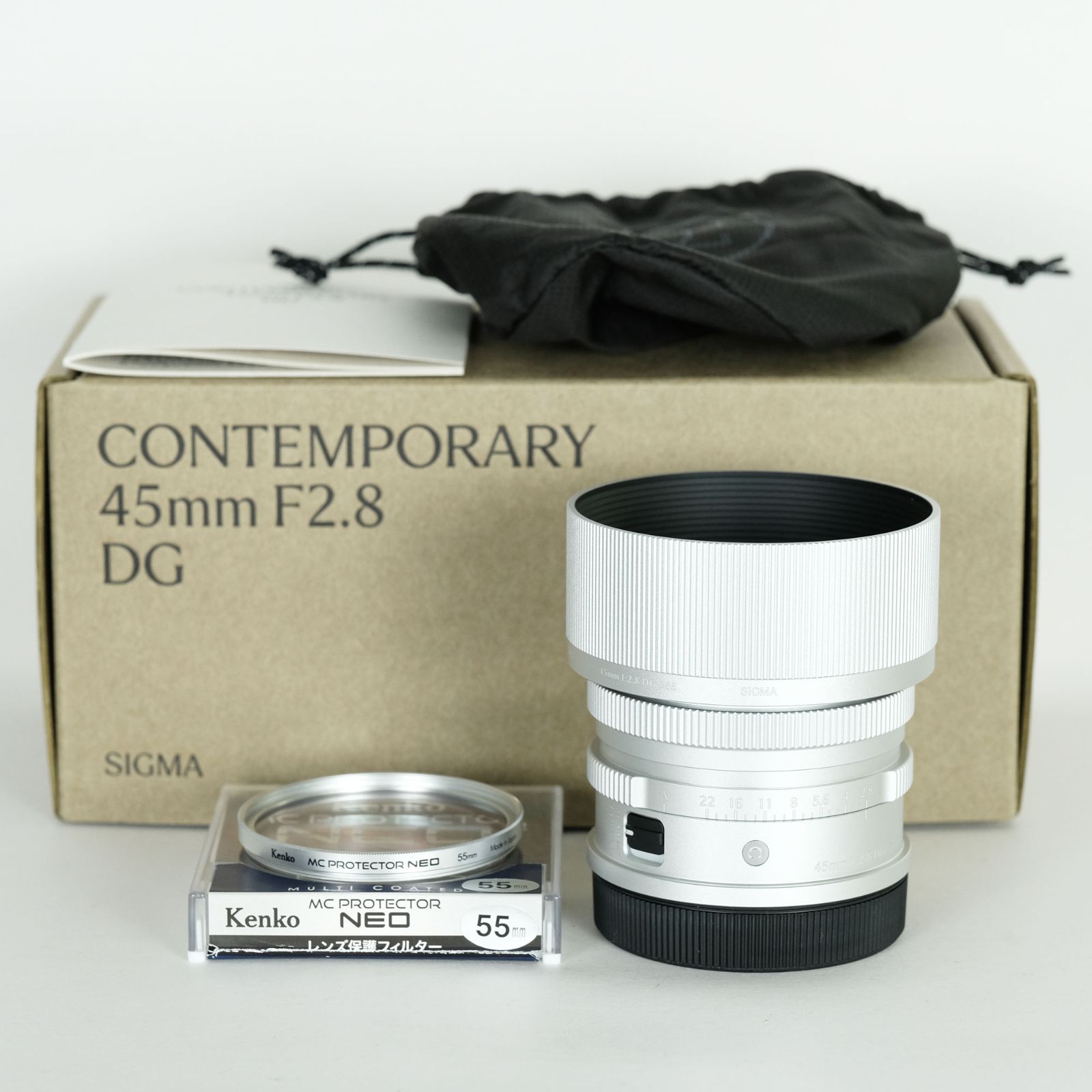 極美品｜フィルター付] SIGMA 45mm F2.8 DG｜Contemporary