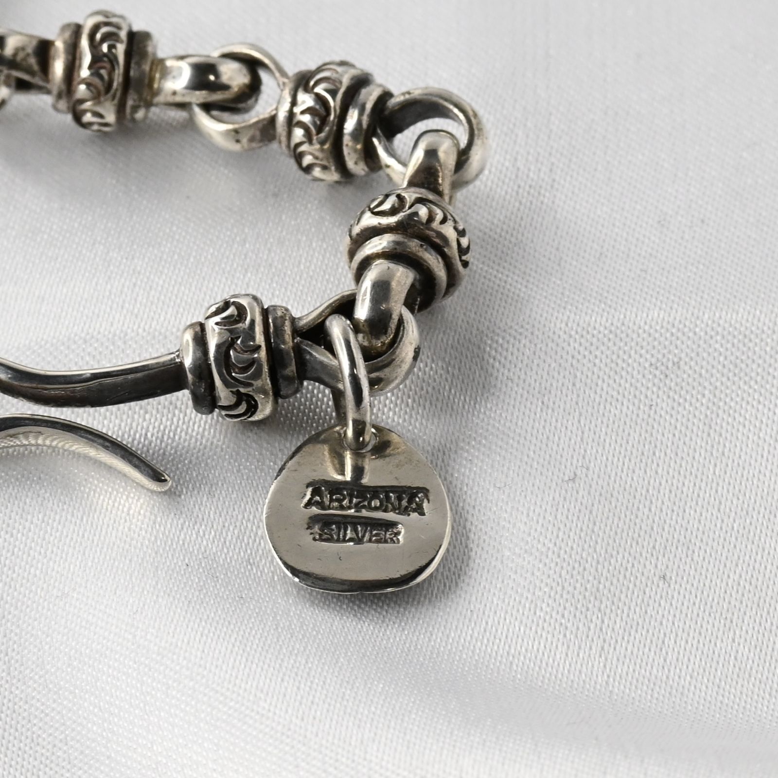 ARIZONA FREEDOM k18 太陽神 唐草シルバーバングル アリゾナフリーダム