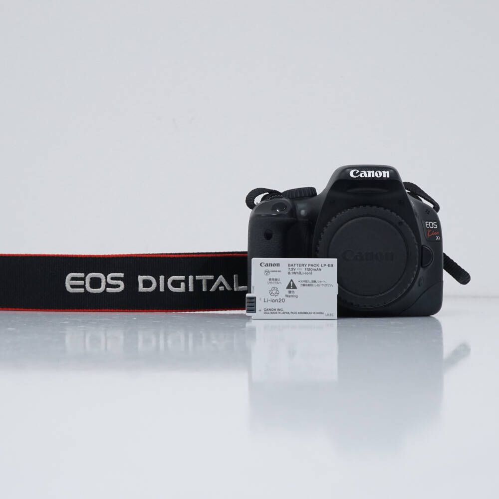 Canon - Canon EOS Kiss X4 ボディ USED品 デジタル一眼 本体+バッテリー キヤノンEFマウント 約1800万画素 完動品 CP0350 Canon EOS Kiss X4 ボディ USED品 デジタル一眼 本体+バッテリー