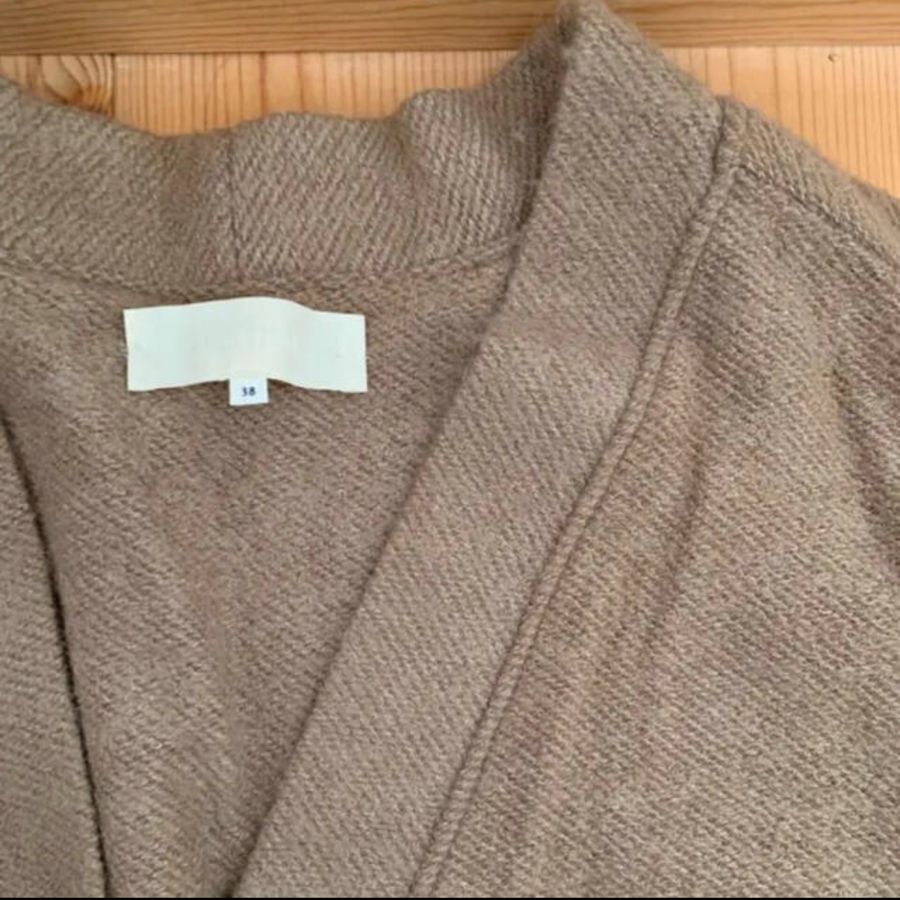 美品　todayful  ロング　ウールガウン  定価29800 50%OFF！ソフトウールガウンコート Softwool Gown Coat 《セール商品