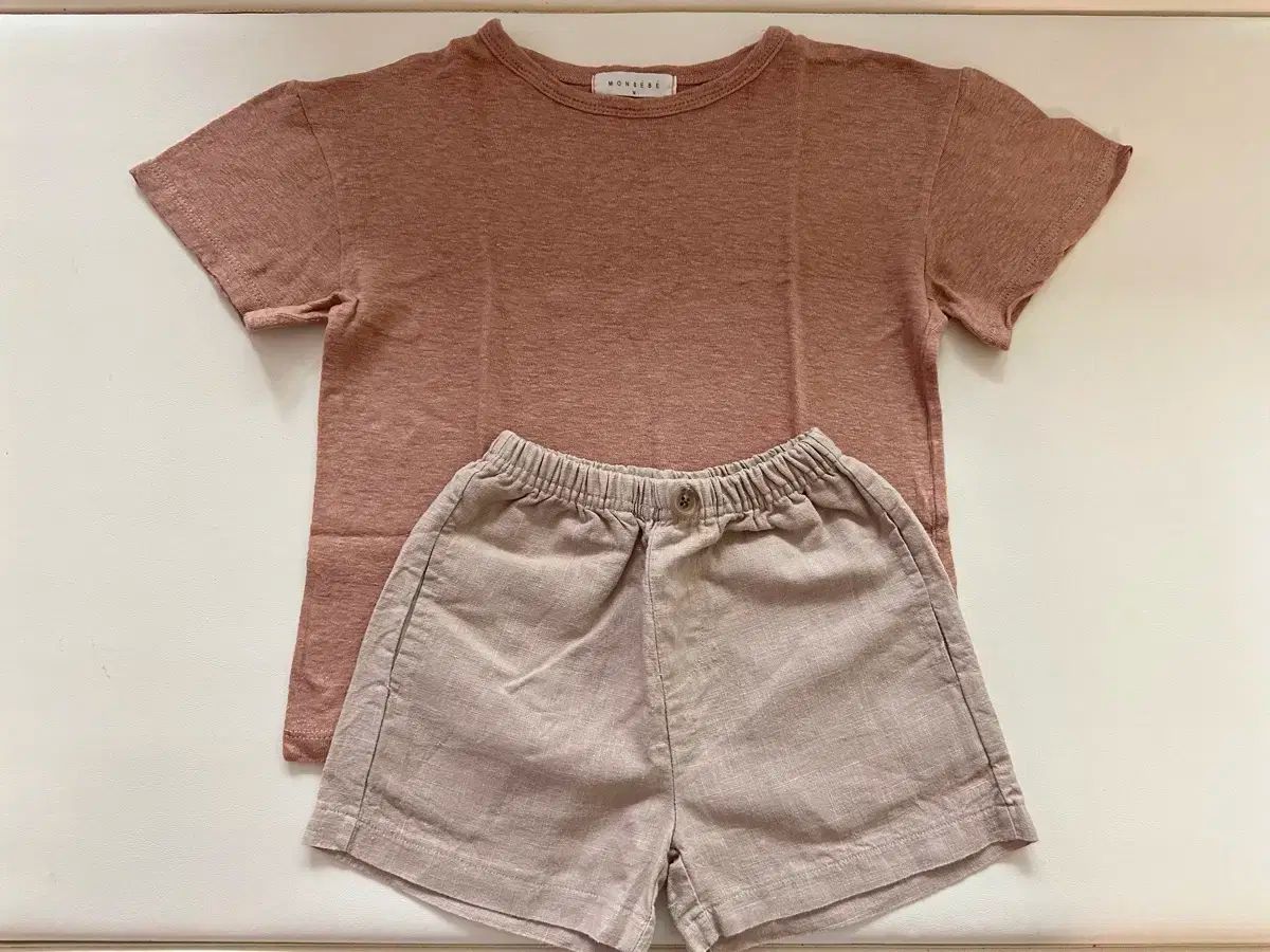 リネンTシャツ リネンショーツ