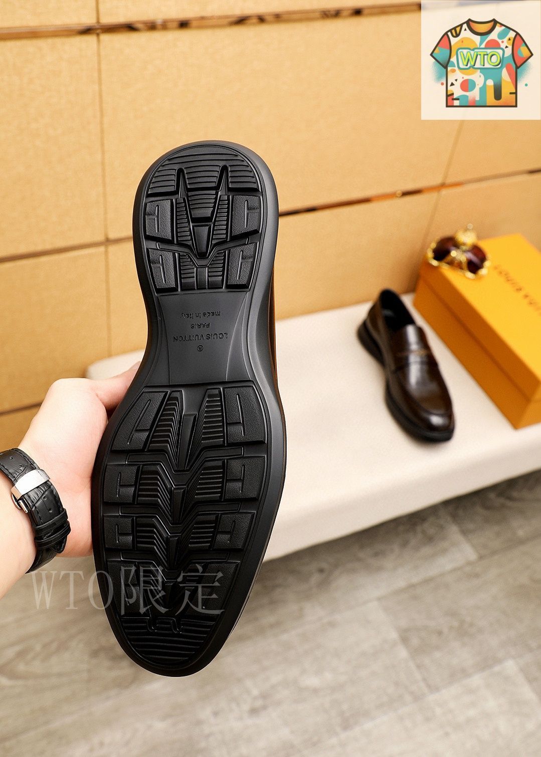 専用‼️ LOUIS VUITTON ルイ ヴィトン　レザーシューズ　6 ルイヴィトン 靴 レザーシューズ ビジネスシューズ 25.0cm