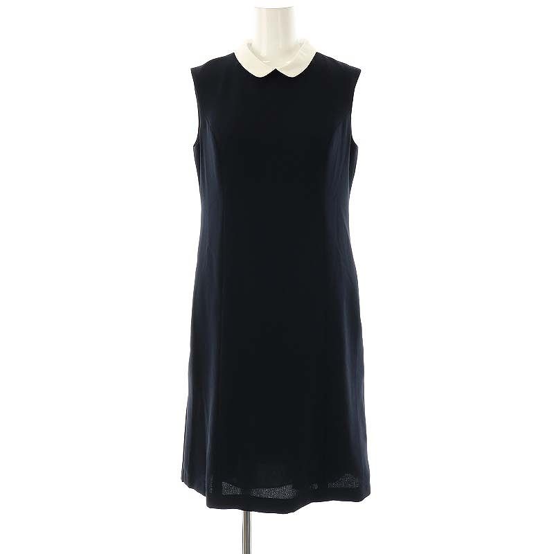 極美品　Rene basic ルネ　ベーシックフレアーワンピース 古着 Rene basic ルネベーシック 日本製 ノースリーブ