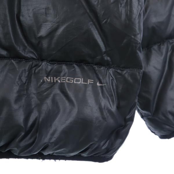 ナイキ ゴルフ ダウンジャケット メンズ M ブラック ナイキ ゴルフ ダウンジャケット M 黒 NIKE GOLF メンズ 【中古