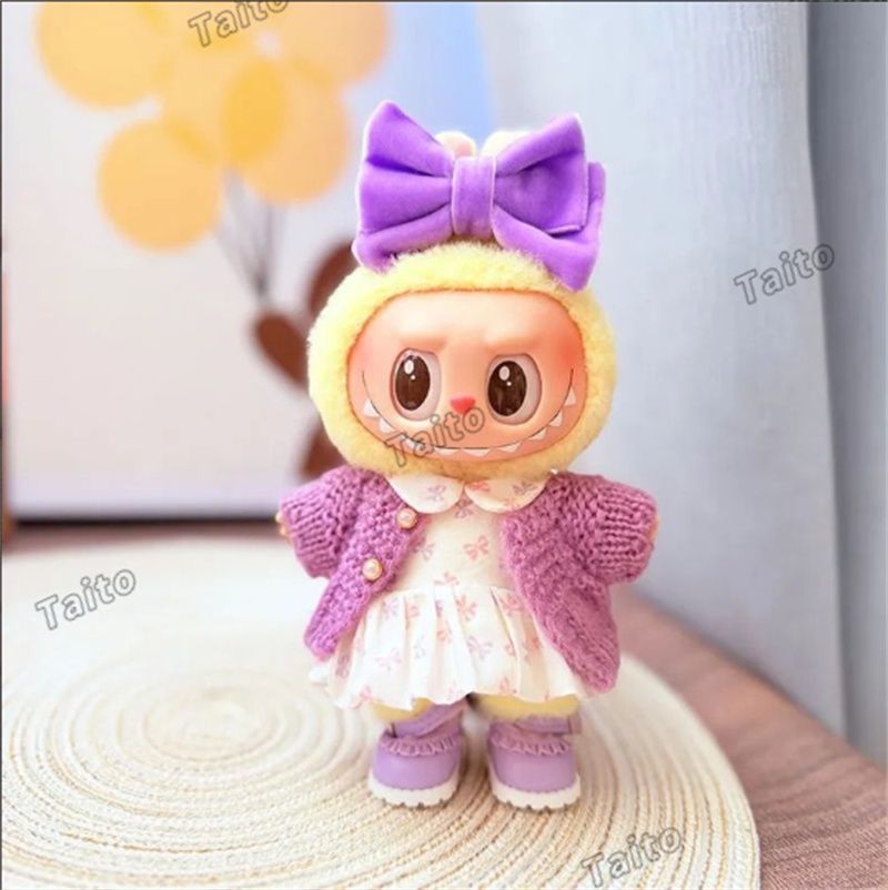 mao♡ 　LABUBU ぬいぐるみ お着替え 3個セット LABUBU ラブブ 3点セット ぬいぐるみ用服 洋服 ぬい服