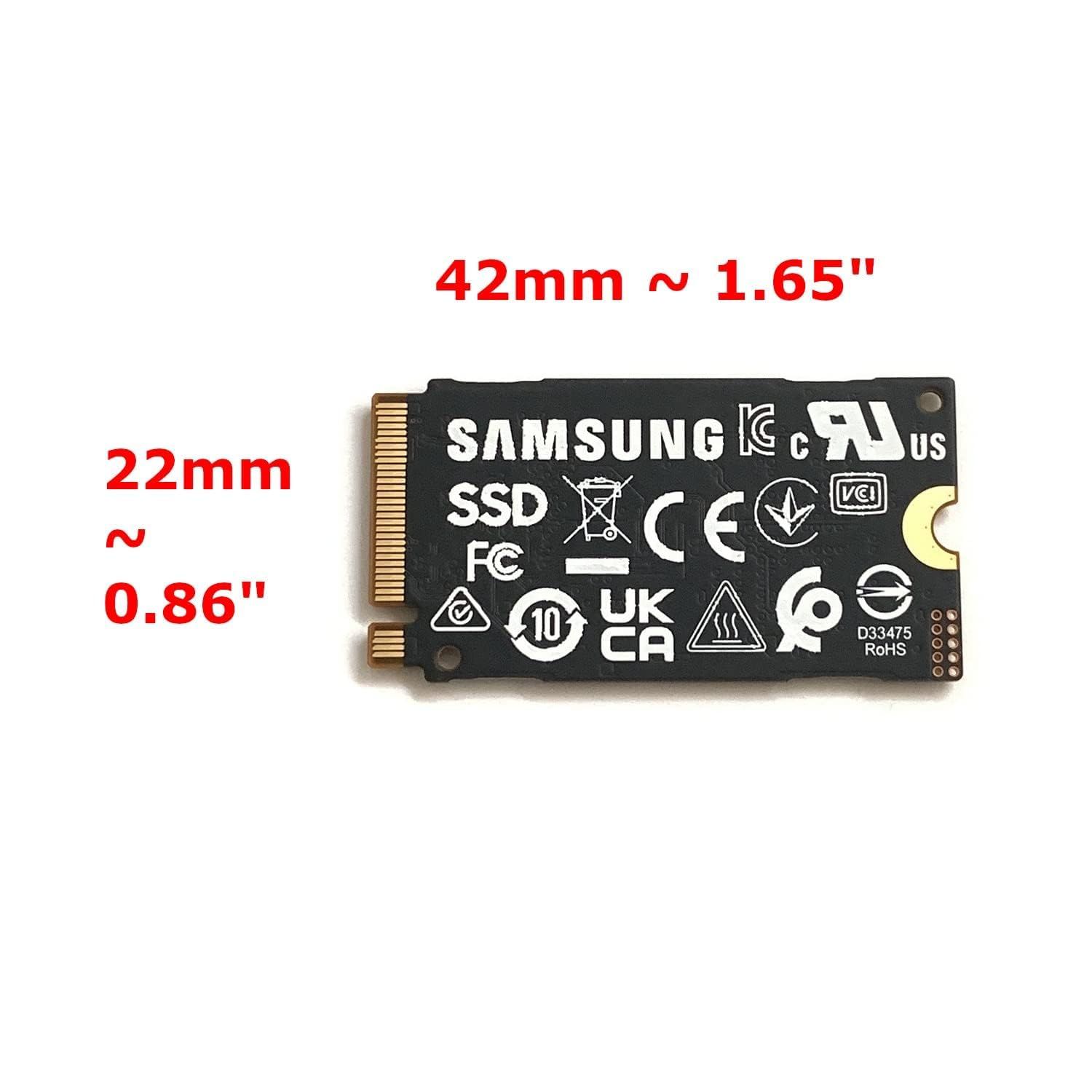 Samsung 512GB SSD M.2 2242 42mm PM9B1 NVMe PCIe 4.0 Gen4 x4 MZAL4512HBLU ソリッドステートドライブ Lenovo Dell HP ノートパソコン Ultrabook用