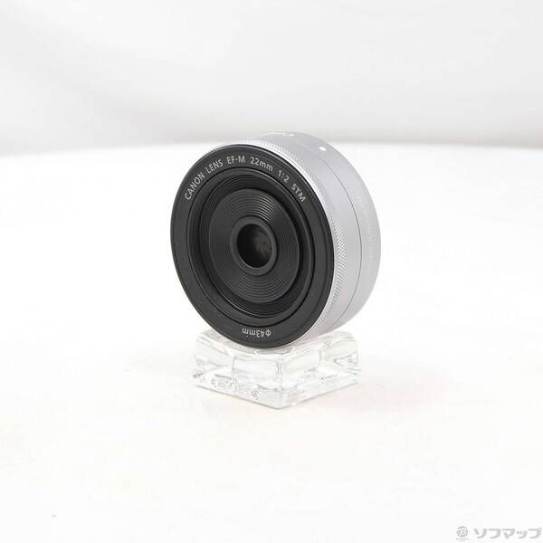 品〕 EF-M 22mm F2 STM シルバー (レンズ)(CANON Mマウント)【348