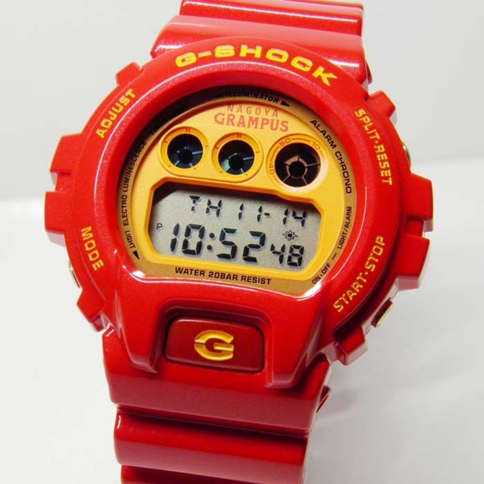 CASIO(カシオ)G-SHOCK(ジーショック)Gショック DW-6900 名古屋グランパス(NAGOYA GRAMPAS) 25周年モデル  【未使用品】 - メルカリ