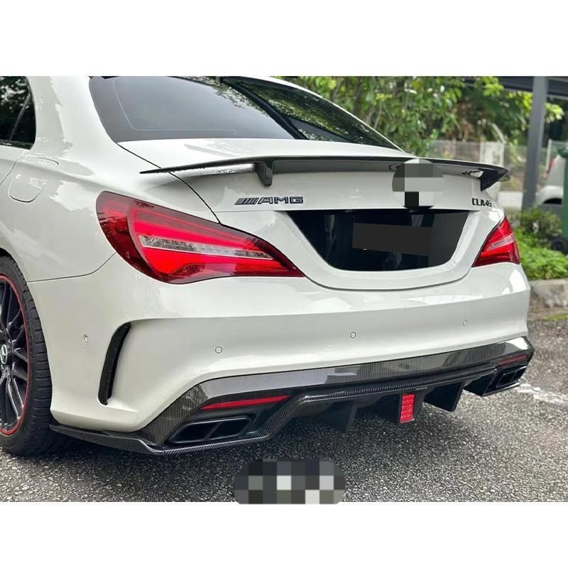 13-19年対応 ベンツCLA 戦闘スタイル リアスポイラー カスタムエアロパーツ ドレスアップ用 改装パーツ