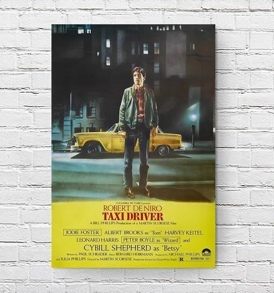 映画ポスター タクシードライバー TAXI DRIVER ロバートデニーロ