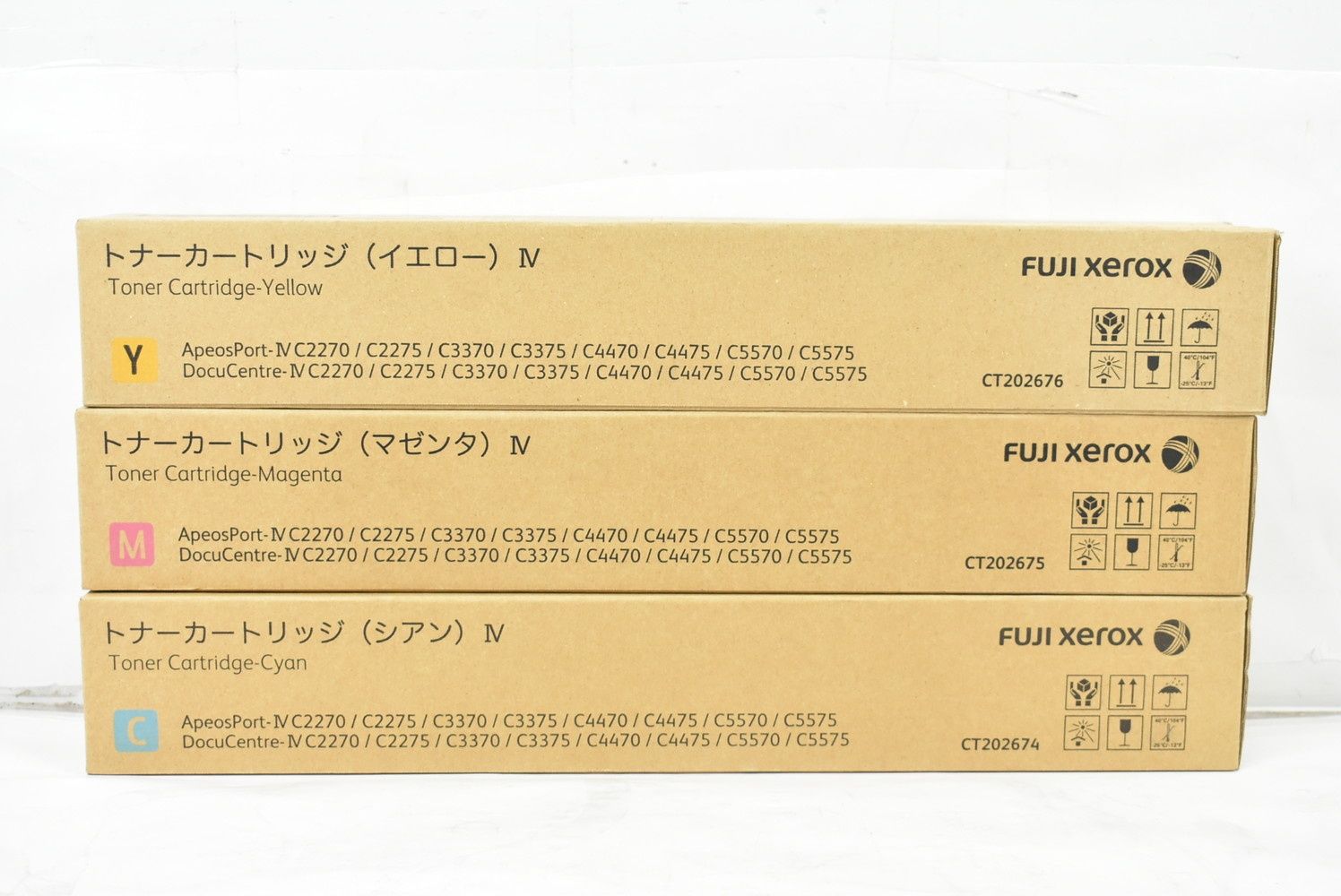 フジゼロックス 純正 トナー CT202674 75 76 3色 シアン マゼンタ ブラック FUJI XEROX ITMTN8K9PC6G-L08-byebye