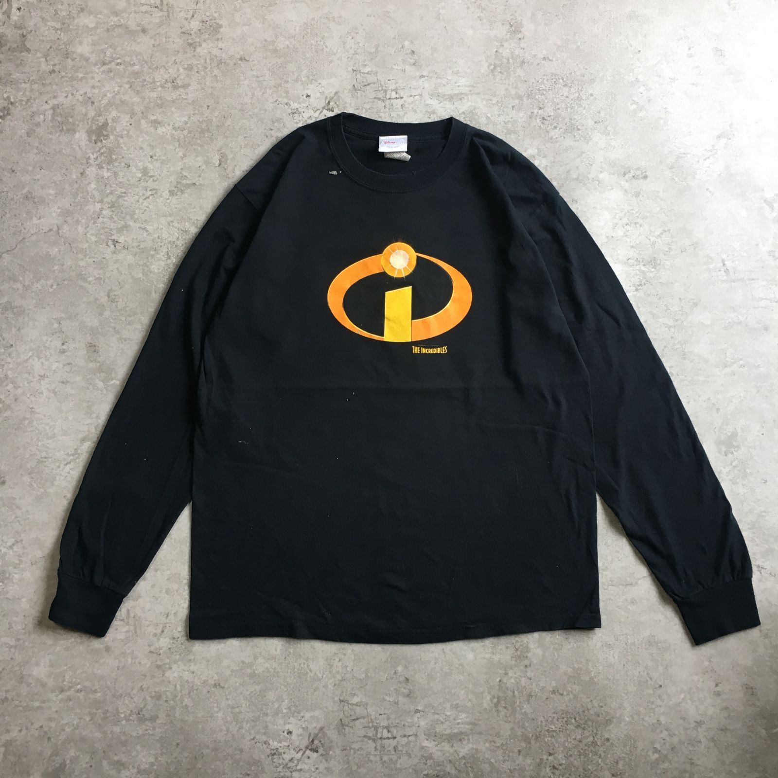 00s Disney PIXAR Mr.incredible Longsleeved T-shirt ディズニー ピクサー ミスターインクレディブル  ロンTEE - メルカリ