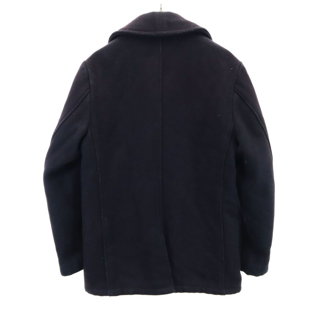 極美品✨ショット　PEA JACKET36 定番の1着♪ ネイビーUSA製 ショット 70s USA製 ヴィンテージ ピーコート 36 ネイビー