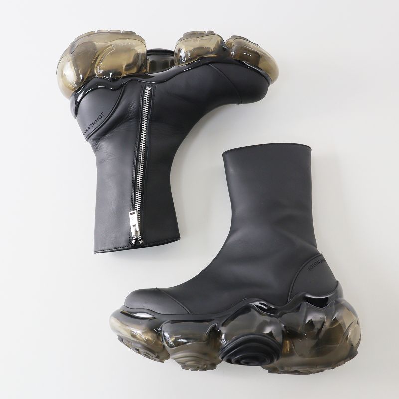 サイズ41 サリバン×grounds コラボレザーブーツ Black 黒　即完売 サイズ41 サリバン×grounds コラボレザーブーツ Black 黒 即完売