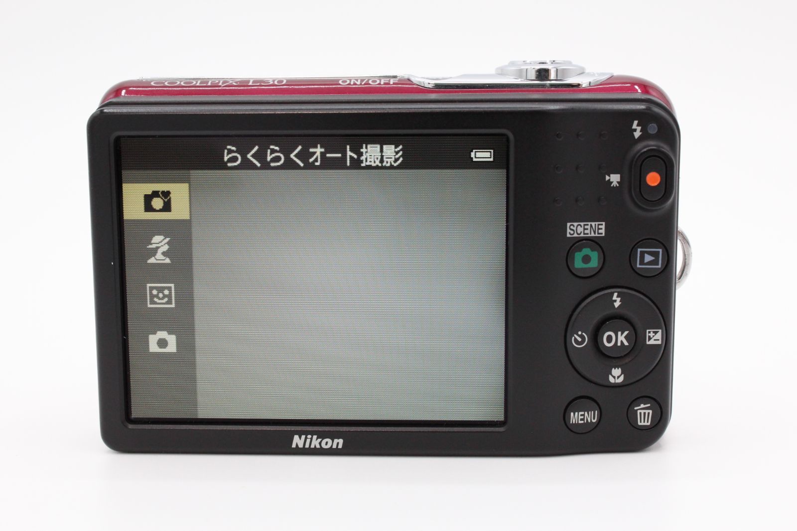 良品】Nikon ニコン COOLPIX L30 20.1MPデジタルカメラ 5倍ズーム