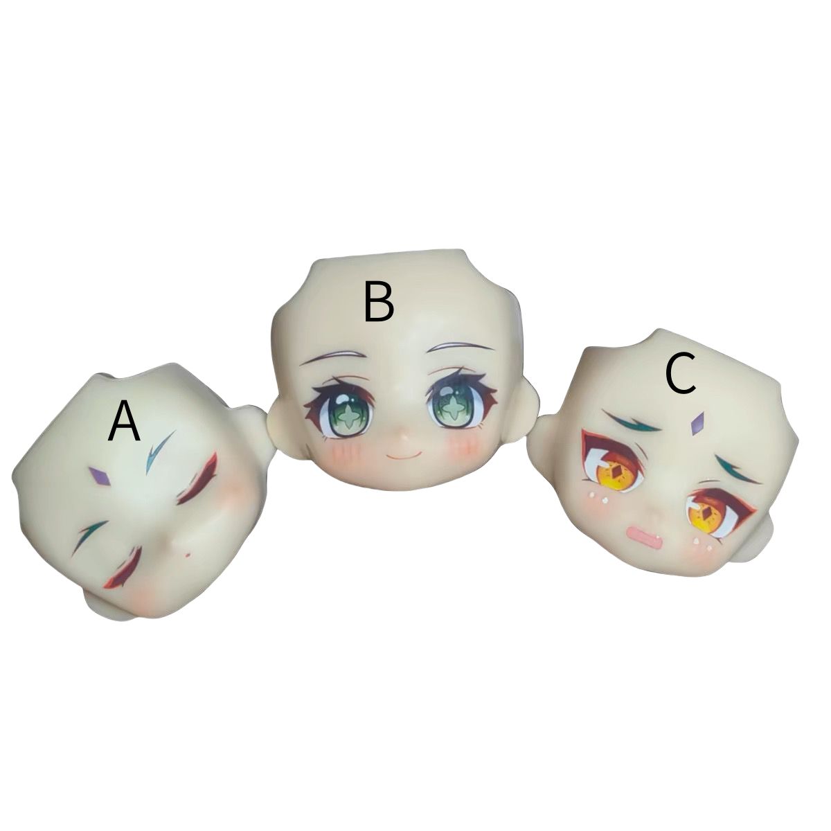カスタム 顔パーツ ねんどろいど ドール オビツ11 フェイス