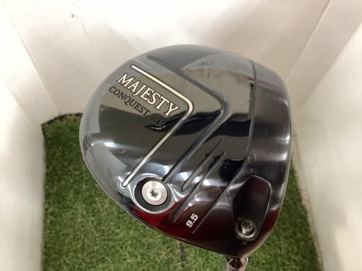 マジェスティゴルフ 旧マルマン MAJESTY CONQUEST BK 9.5° ドライバー DR Speeder EVOLUTION HV330 DR フレックスR メンズ 男性用 右利き 右用 Cランク ゴルフクラブ