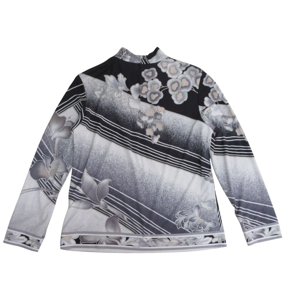 美品 LEONARD FASIHON レオナール 花柄 カンカンストレッチ