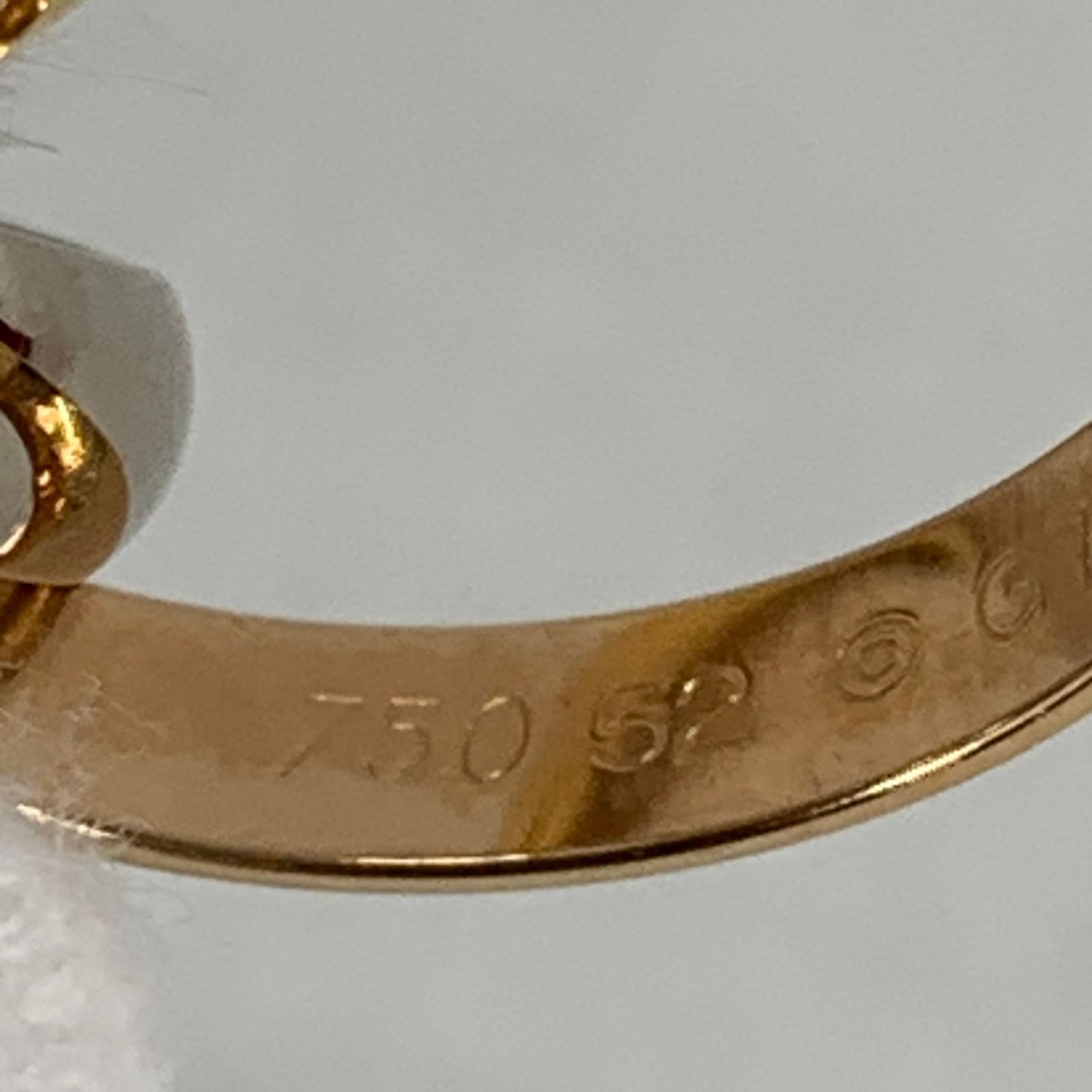 Cartier カルティエ トリニティ リング 指輪 K18 750(YG×PG×WG) 合計約8.4g