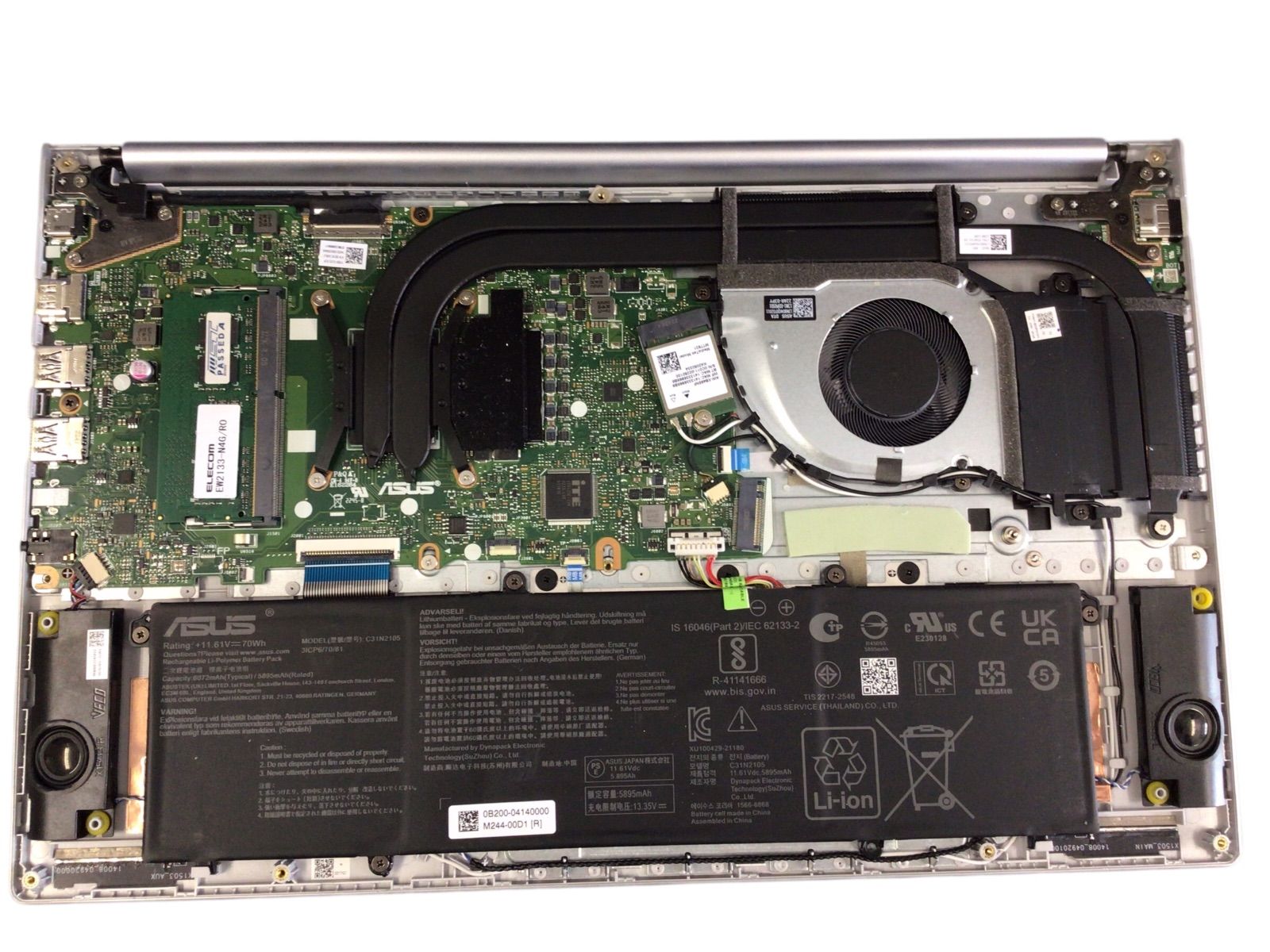 ジャンク ノートPC ASUS Vivobook M1503Q ASUS Vivobook 15X OLED