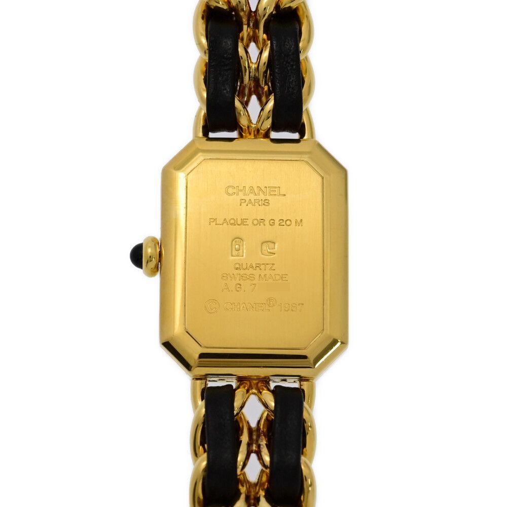 CHANEL シャネル プルミエール・Mサイズ・クォーツ時計/SS