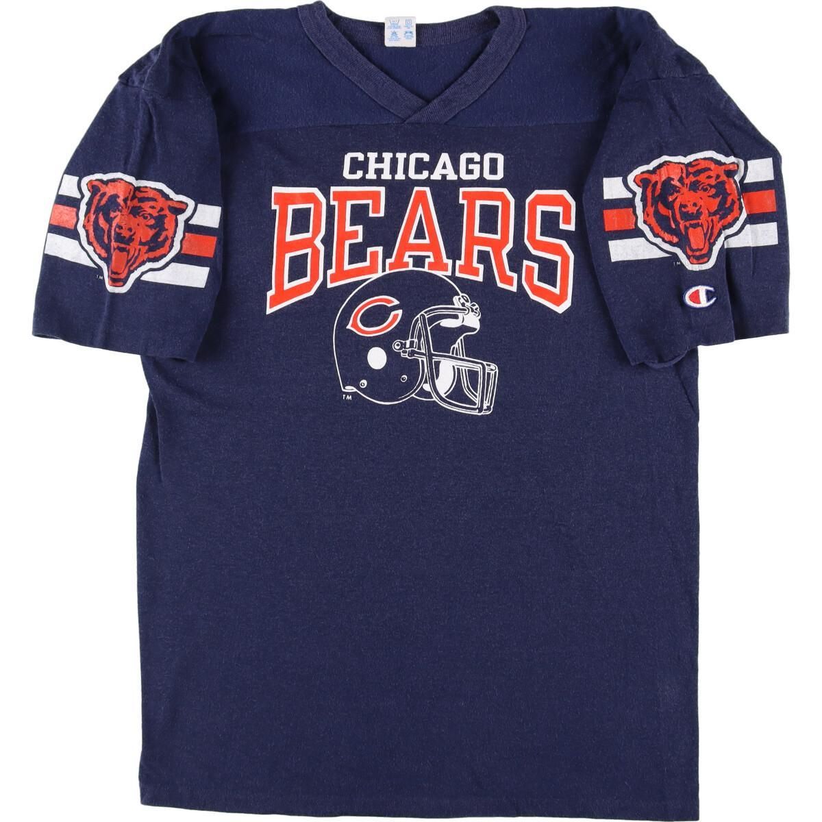古着 80年代 チャンピオン Champion トリコタグ NFL CHICAGO BEARS 