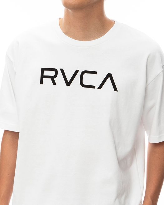 2024春夏 新品【RVCA/ルーカ/ルカ】BIG RVCA TEE Ｔシャツ WHT メンズ BE041-226