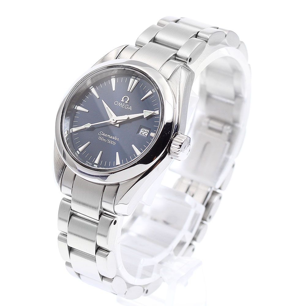 オメガ OMEGA 2577.80 シーマスター アクアテラ デイト クォーツ  