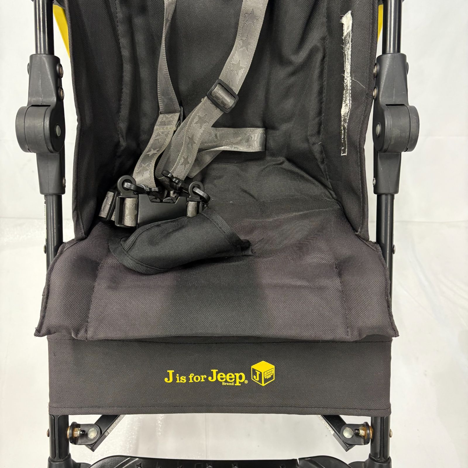 大人気！！！ Jeep ベビーカー バギー ブラック イエロー - メルカリ