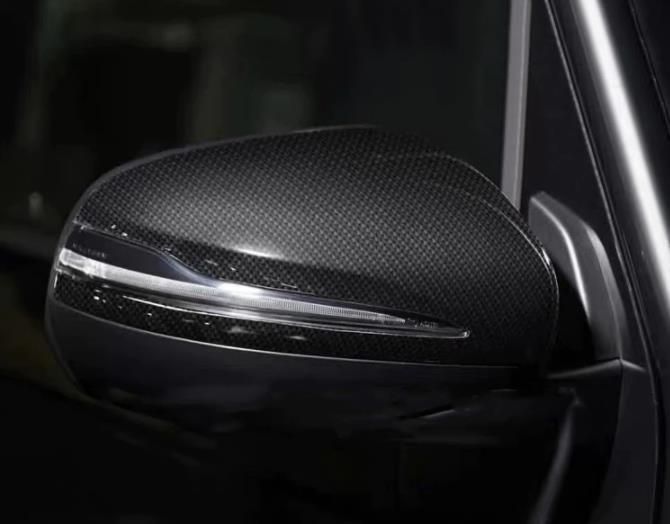 カーボン製ベンツ Gクラス W463A W464 G500 G63 G350D 交換式 ミラーカバー 左右2個