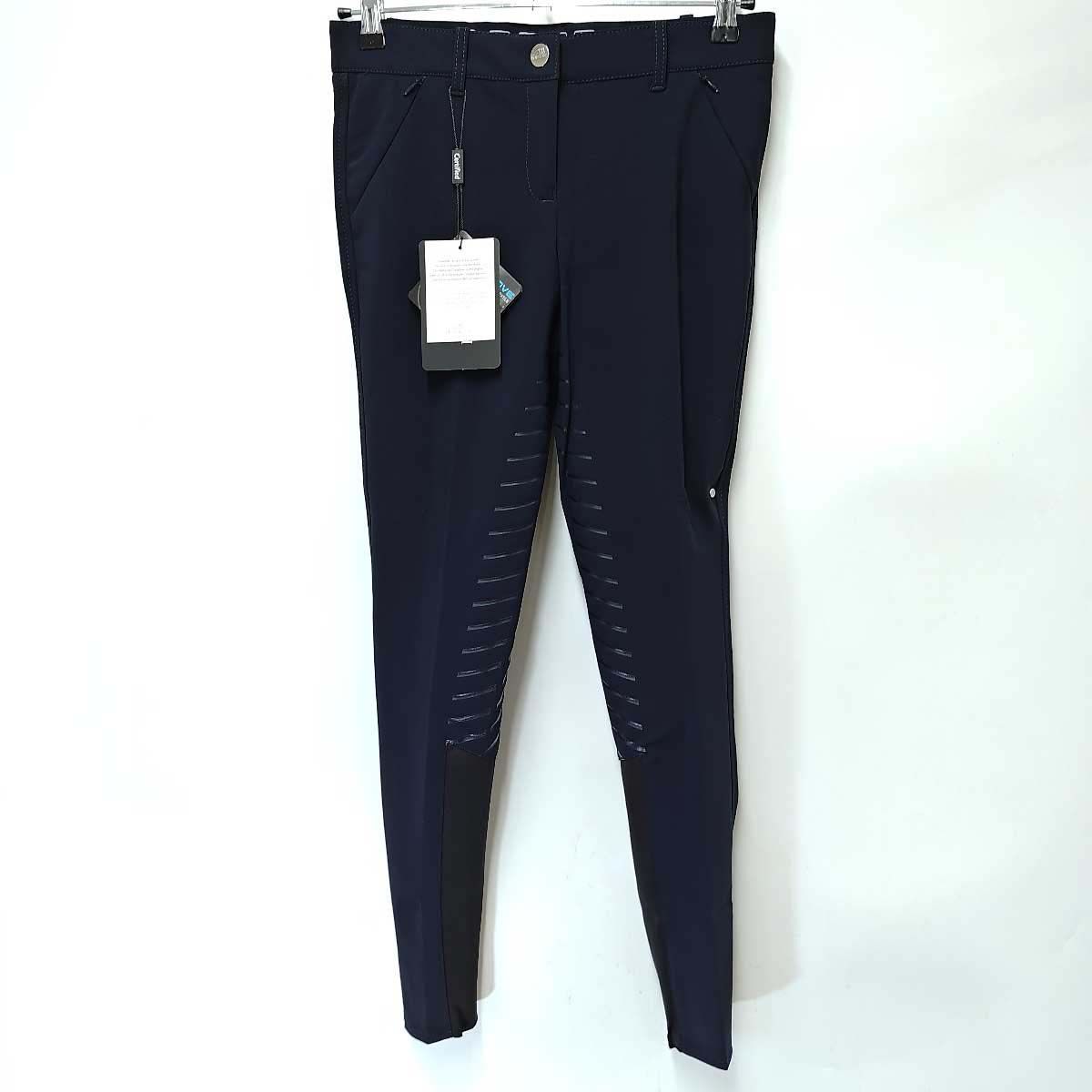 エクイライン Breeches フルグリップ キュロット EQUILINE 44 ネイビー N08879 レディース 乗馬 馬術