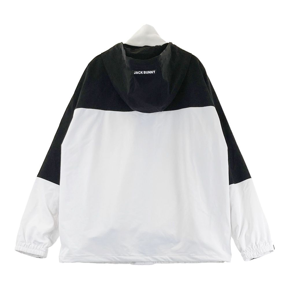 サイズ 2 JACK BUNNY ジャックバニー 2025年モデル フード付 ジップジャケット ホワイト系 240101523309 ゴルフウェア レディース ストスト