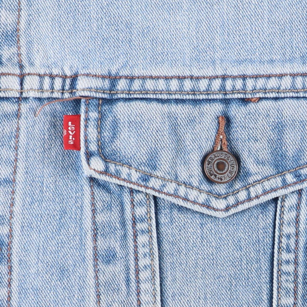古着 00年代 リーバイス Levi's デニムジャケット Gジャン