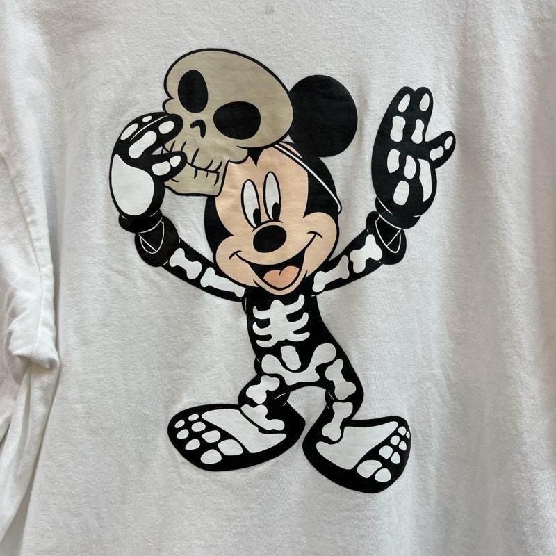 【美品】ビルウォールレザー　長袖カットソー　ミッキーコラボ　Lサイズ　タグ付き BILL WALL LEATHER ビルウォールレザー Tシャツ 長袖 Disney