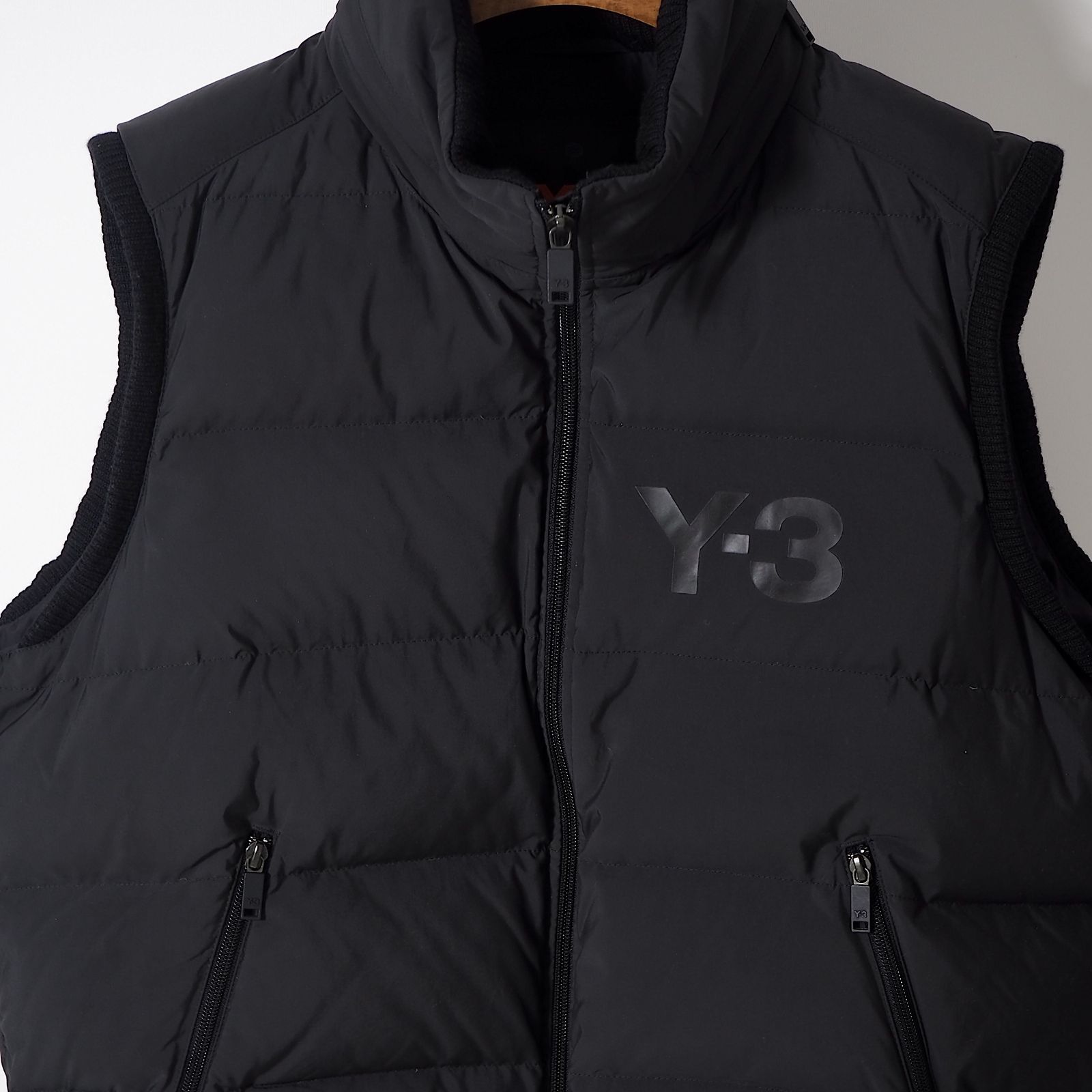 美品 ワイスリー Y-3 ヨウジヤマモト アディダス ダウンベスト L 