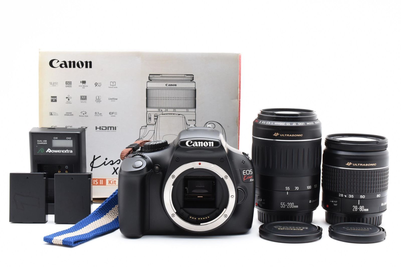Canonの名機☆ 豪華セット☆ Canon 40D レンズキット☆ キャノン Canonの名機☆ 豪華セット☆ Canon 40D レンズキット☆ キャノン