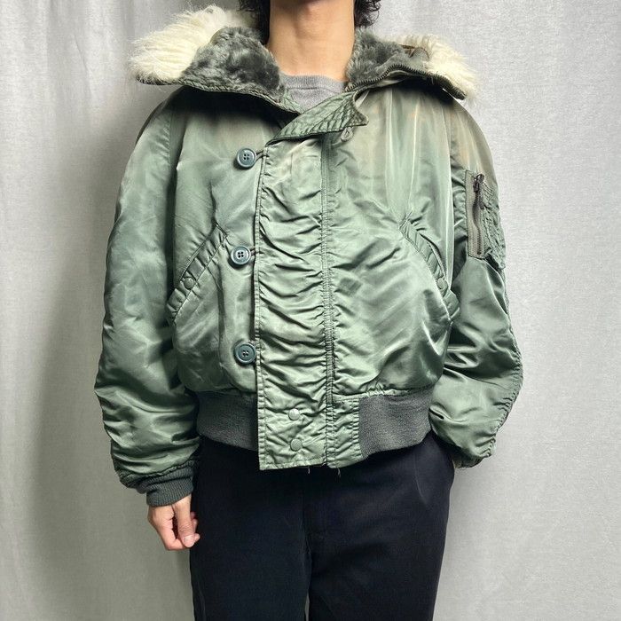 83年納品 U.S.AIR FORCE 米軍実品 N-2B AVIREX アビレックス フライト
