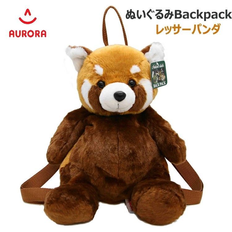AORORA ぬいぐるみリュック レッサーパンダ hyde - メルカリ