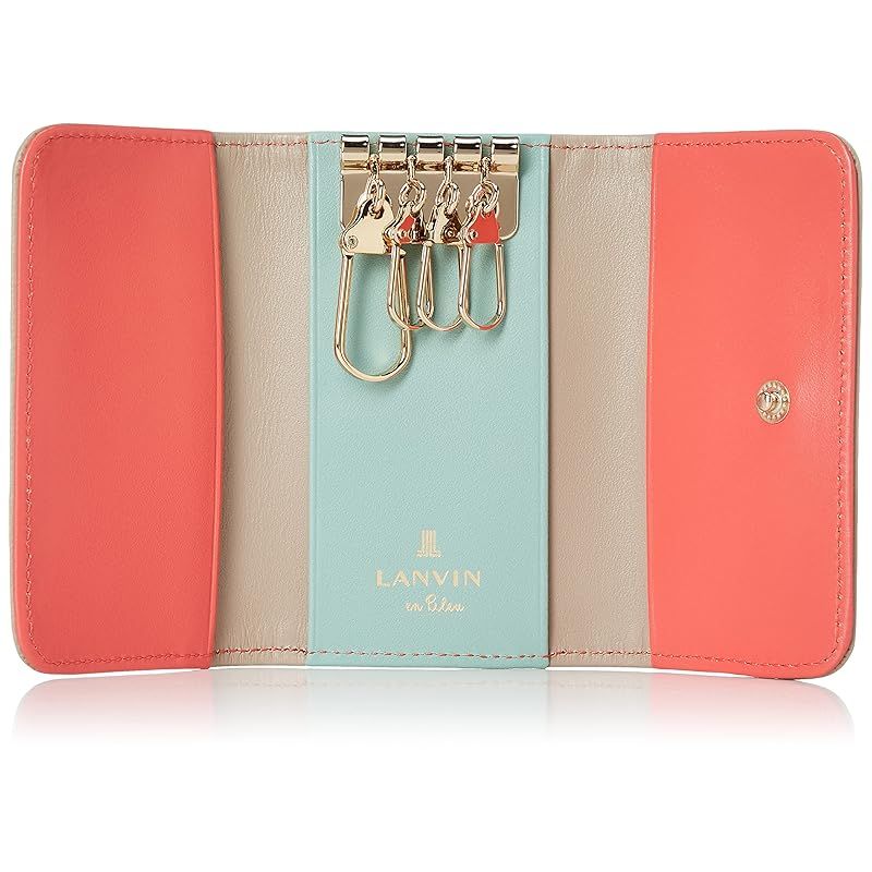 ランバンオンブルー リュクサンブール キーケース レディース 481175-45 グレージュ NEXPOTALLINN_EU