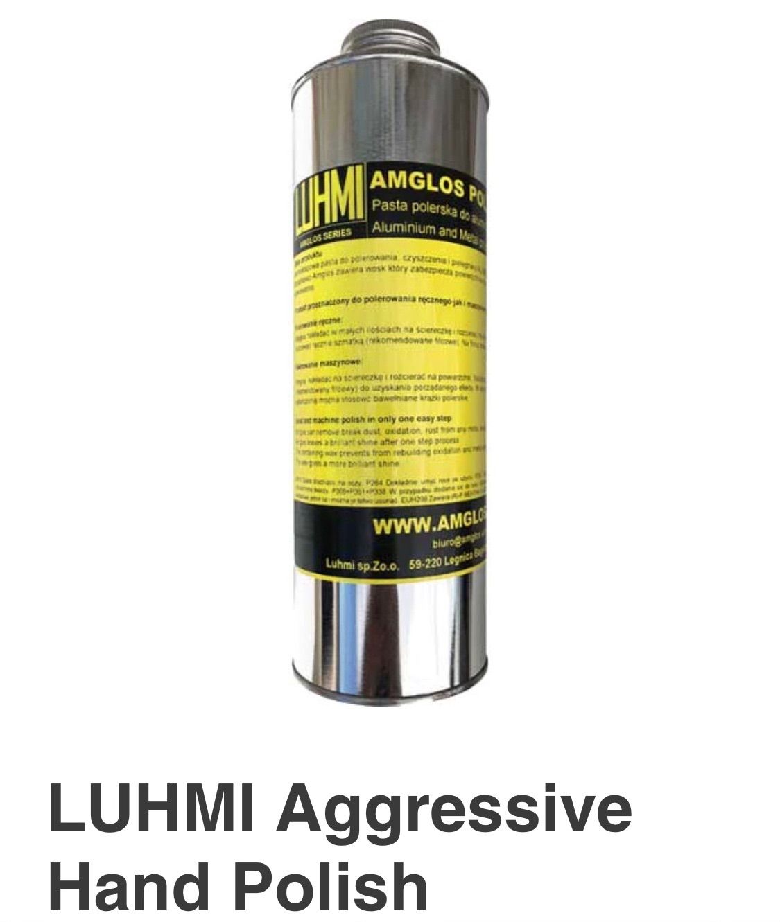 LUHMI Aggressive Hand Polish アルミ磨き 研磨剤 - メルカリ