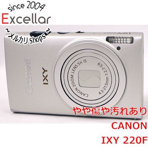 bn:10] Canon製 デジカメ IXY 220F シルバー 1610万画素 本体